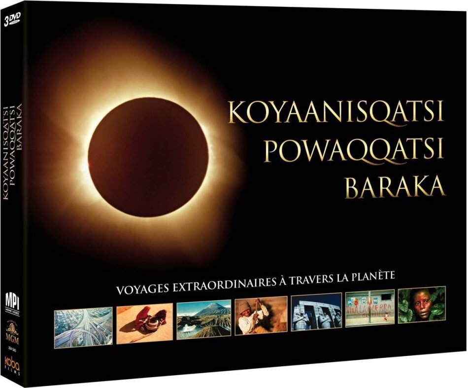 Koyaanisqatsi / Powaqqatsi / Baraka 3 DVD