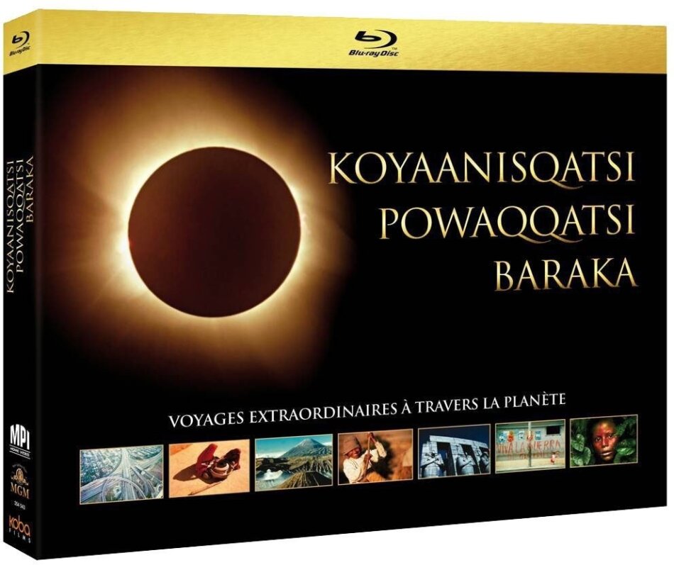 Koyaanisqatsi / Powaqqatsi / Baraka 3 Blu-ray