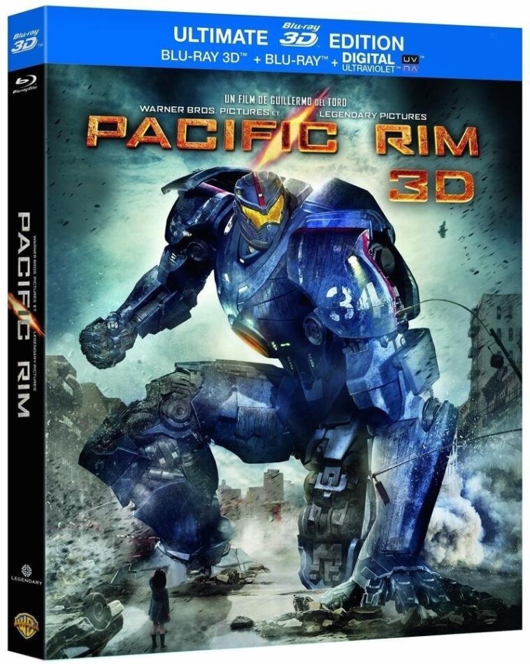 Pacific Rim (2013) Blu-ray 3D + Blu-ray