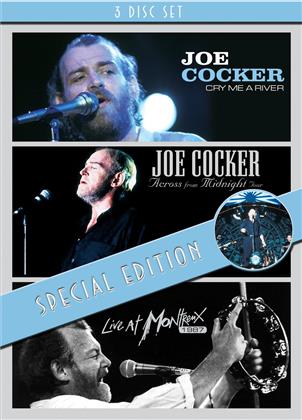 Joe Cocker - Midnight / Cry me a river/ Live at Montreux 1987 (3 DVD)