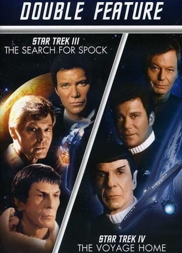 Star Trek 3 + 4 - The Search for Spock / The Voyage Home Double Feature, 2 DVDs