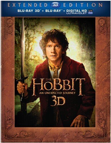 The Hobbit - An Unexpected Journey (2012) Extended Edition, Blu-ray 3D + 4 Blu-rays