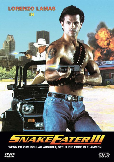 Snake Eater 3 (1992) Kleine Hartbox, Cover B, Uncut