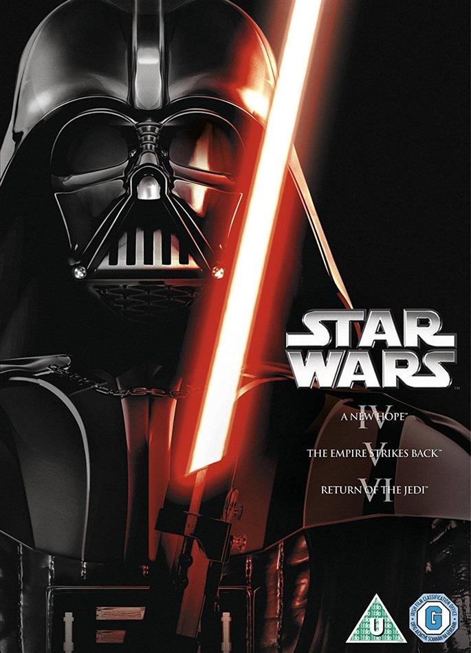 Star Wars Original Trilogy - Episodes 4-6 3 DVDs