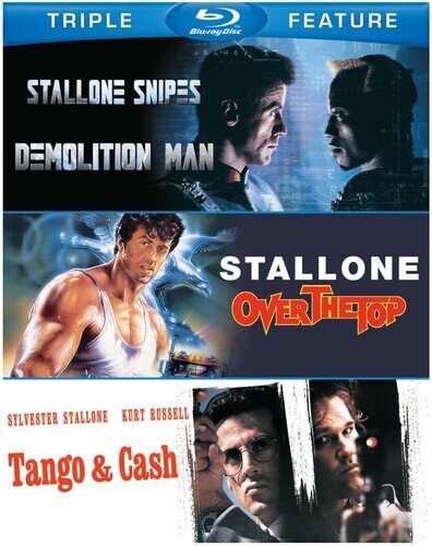 Demolition Man / Over the Top / Tango & Cash - Sylvester Stallone Triple Feature 3 Blu-rays