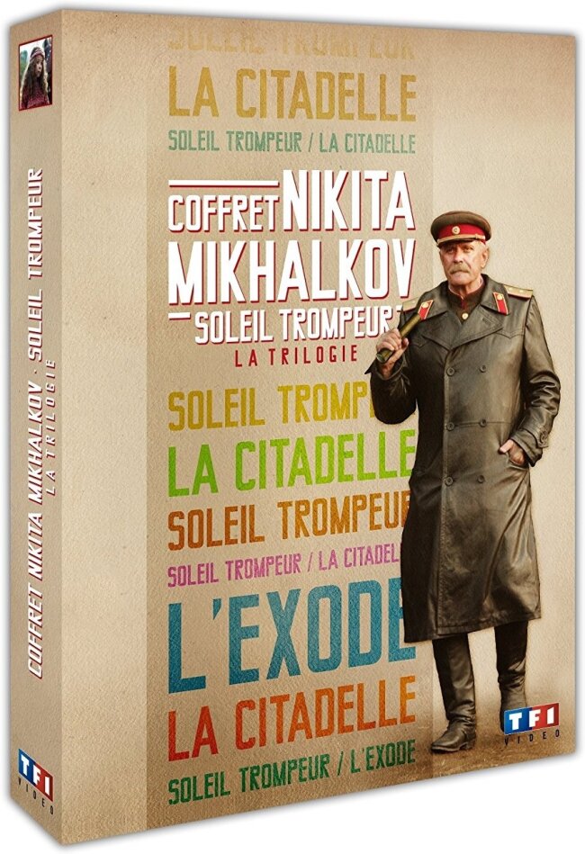 Coffret Nikita Mikhalkov - Soleil Trompeur - La Trilogie 3 DVDs