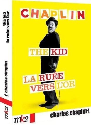 Charles Chaplin - The kid / La ruée vers l'or MK2, n/b, 2 DVD