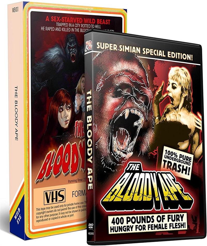 The Bloody Ape Special Edition with VHS