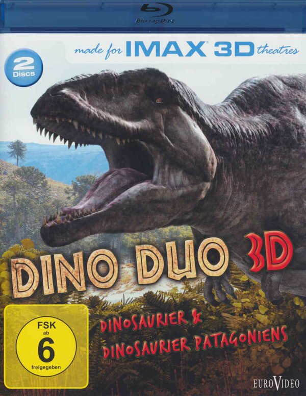 Dino Duo - Dinosaurier & Dinosaurier Patagoniens Imax, 2 Blu-ray 3D
