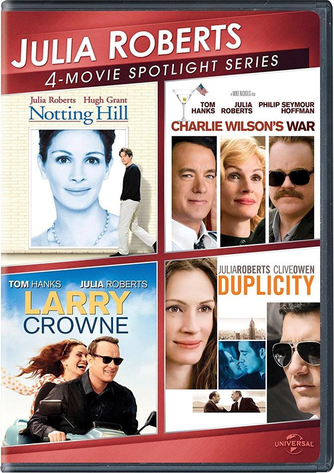 Julia Roberts - 4-Movie Spotlight Series 3 DVDs