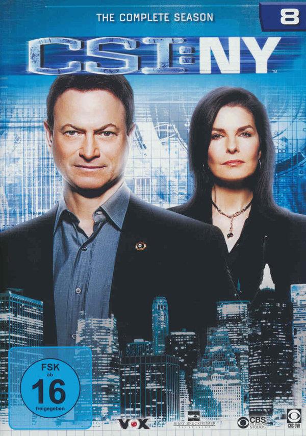 CSI - New York - Staffel 8 6 DVDs