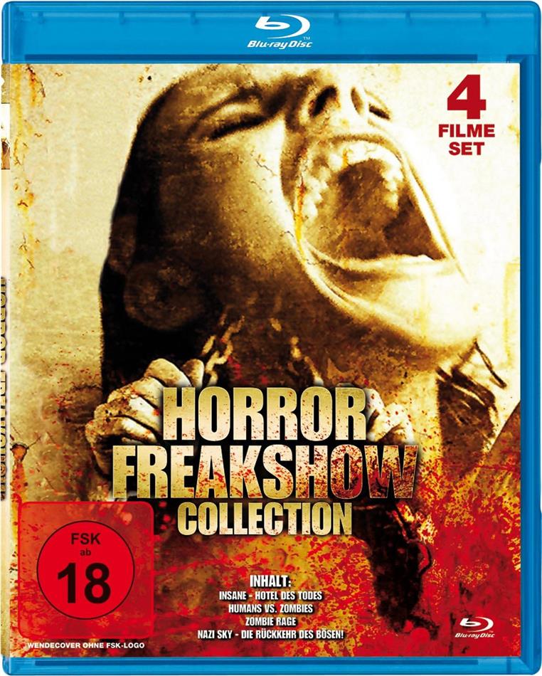 Horror Freak Show Collection - Insane, Humans vs. Zombies, Zombie Rage, The Theater Bizzare