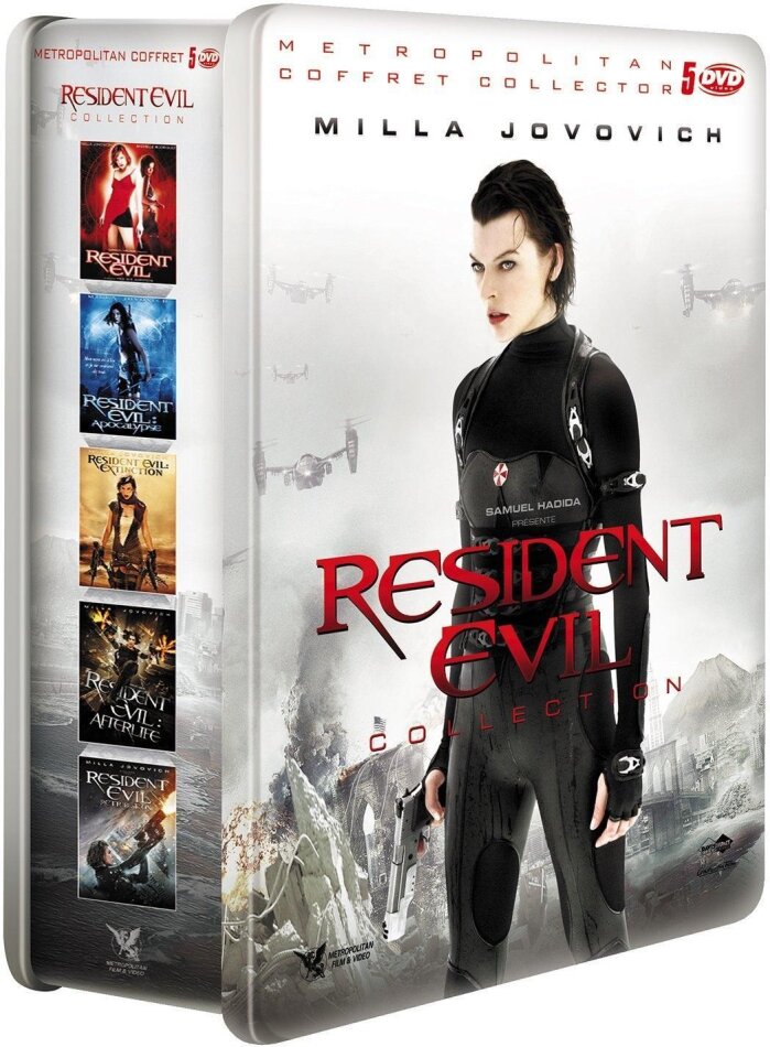 Resident Evil - Collection 1 - 5 Édition Limitée, Steelbook, 5 DVD