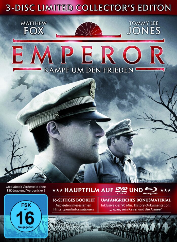 Emperor - Kampf um den Frieden (2012) Limited Edition, Mediabook, Blu-ray + 2 DVDs