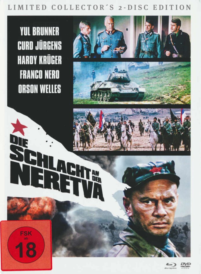Die Schlacht an der Neretva (1969) Limited Collector's Edition, Blu-ray + DVD