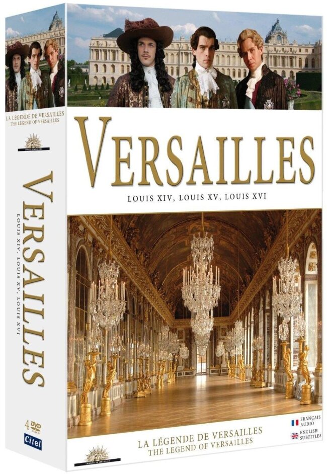 Versailles - Louis XIV, Louis XV, Louis XVI 4 DVD