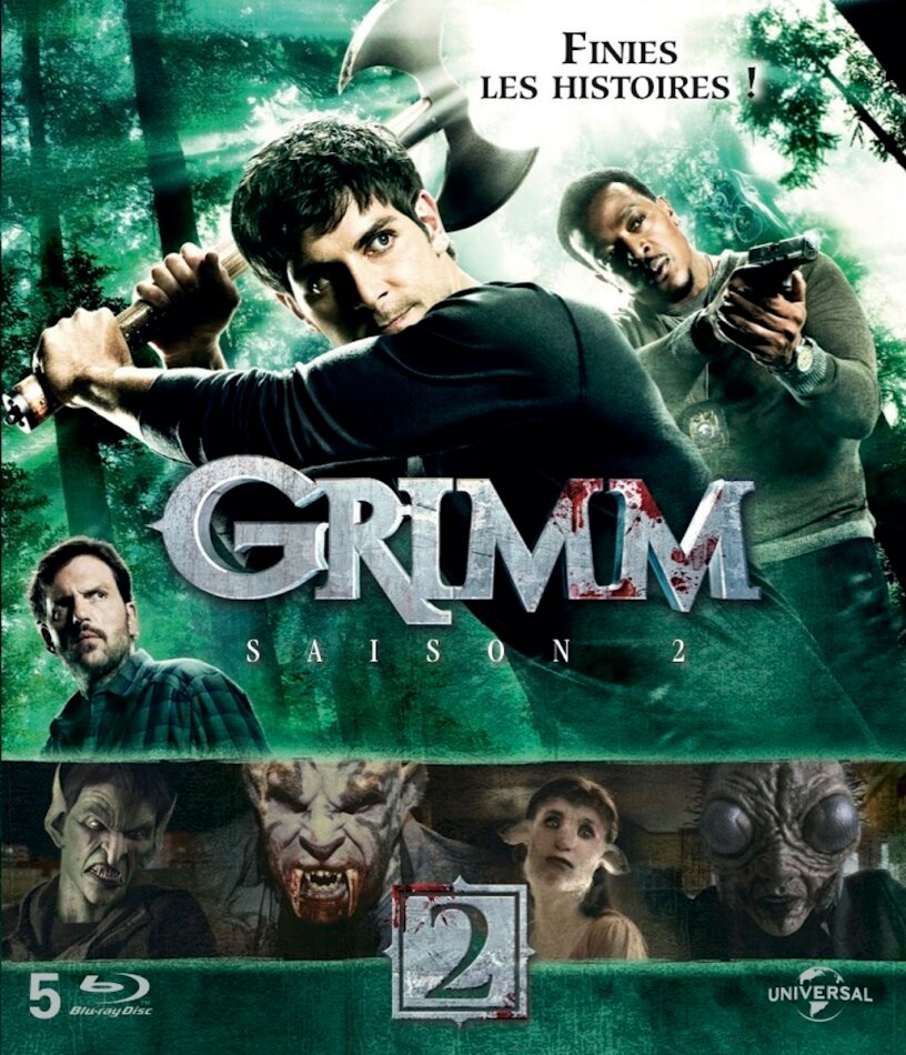 Grimm - Saison 2 5 Blu-rays