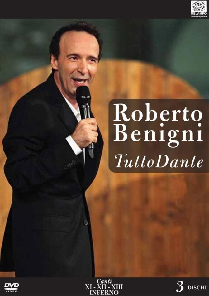 Roberto Benigni - Tutto Dante - Canti XI, XII, XIII Inferno 3 DVDs
