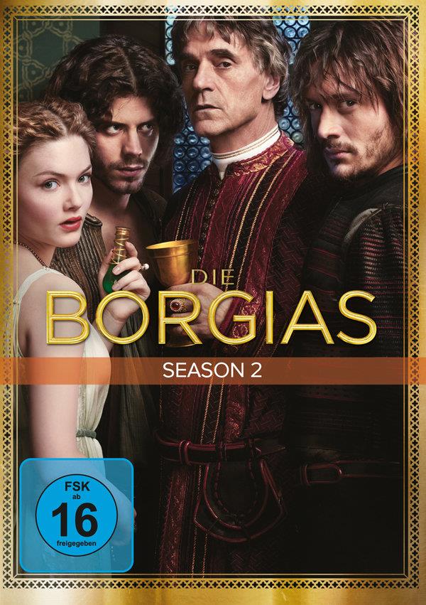 Die Borgias - Staffel 2 Neuauflage, 4 DVDs