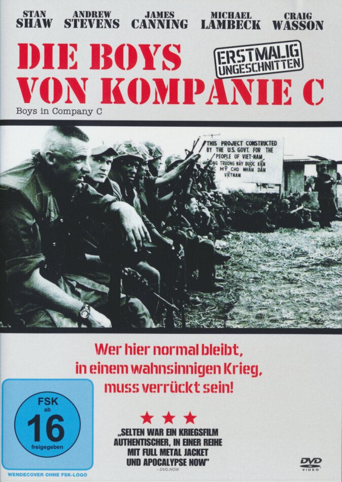 Die Boys von Kompanie C (1978) Cinema Version, Uncut