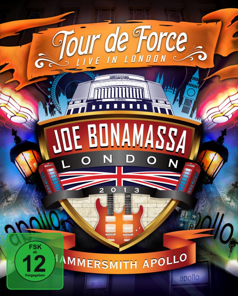Joe Bonamassa - Tour De Force - Hammersmith Apollo 2 DVDs