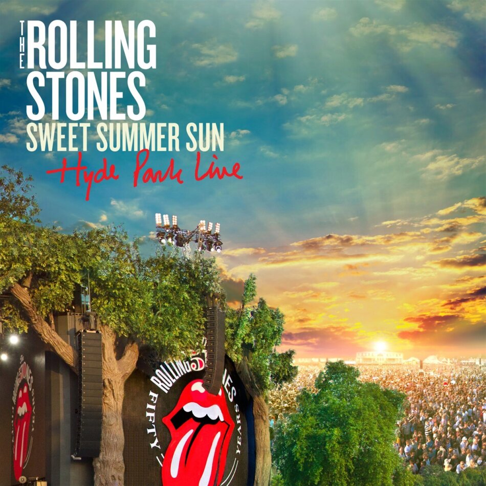 The Rolling Stones - Sweet Summer Sun - Hyde Park Live DVD + Buch + 2 CDs