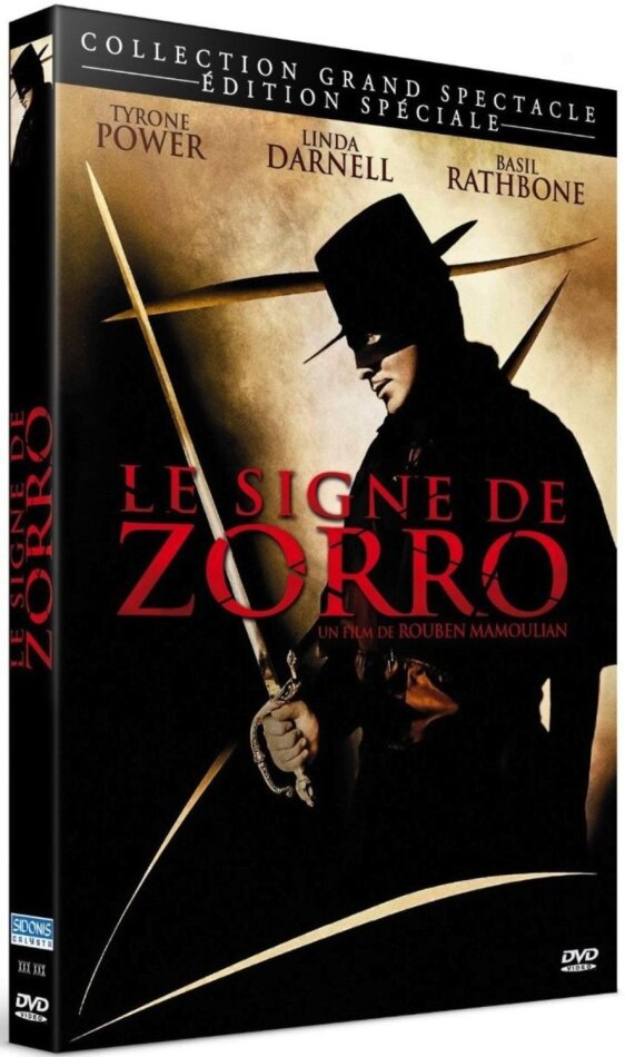Le signe de Zorro (1940) Mediabook, s/w, Special Edition, Blu-ray + DVD + Buch