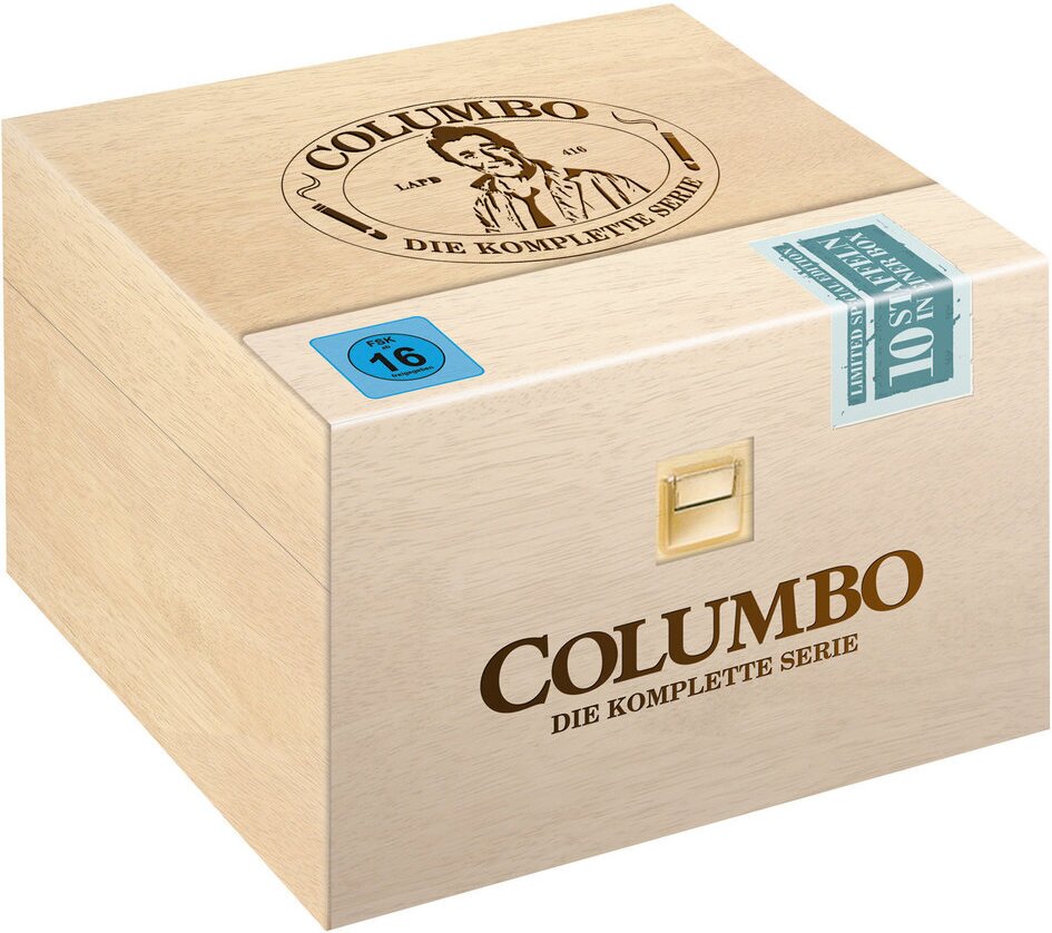 Columbo - Die komplette Serie Limited Edition, 35 DVDs