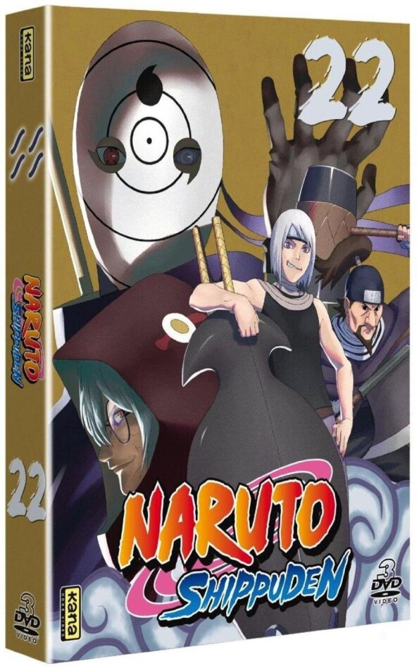 Naruto Shippuden - Vol. 22 3 DVD