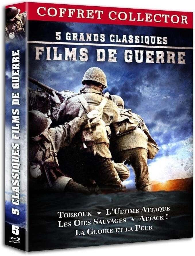 Grands classiques - 5 films de guerre Coffret, 5 Blu-ray