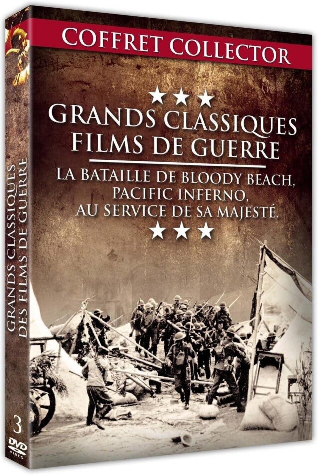 Grands classiques - 3 films de querre Box, 3 DVDs