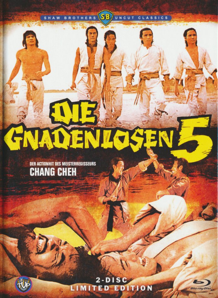 Die gnadenlosen 5 (1974) Limited Edition, Mediabook, Uncut, Blu-ray + DVD