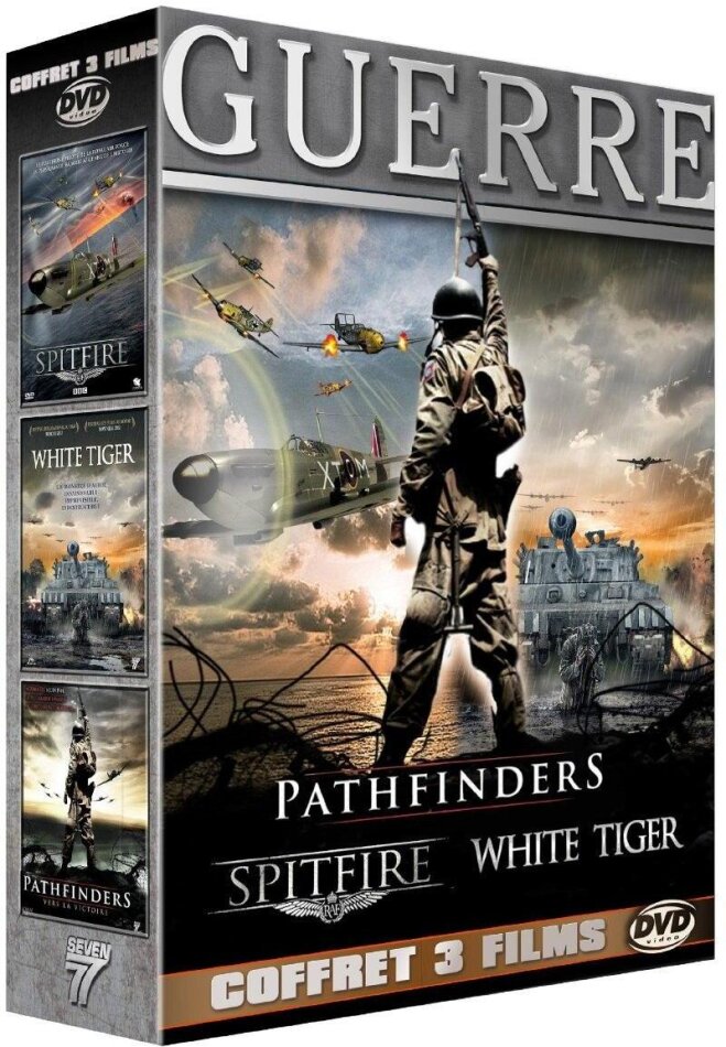 Guerre - Pathfinders / Spitfire / White Tiger 3 DVDs
