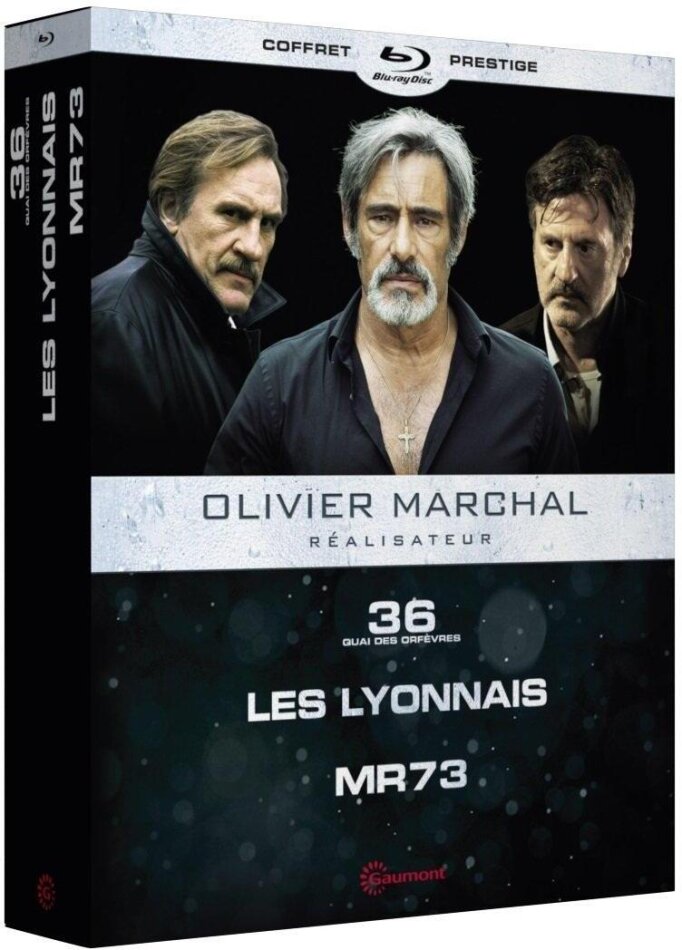 Olivier Marchal - Réalisateur - 36 Quai des Orfèvres / Les Lyonnais / MR 73 3 Blu-rays