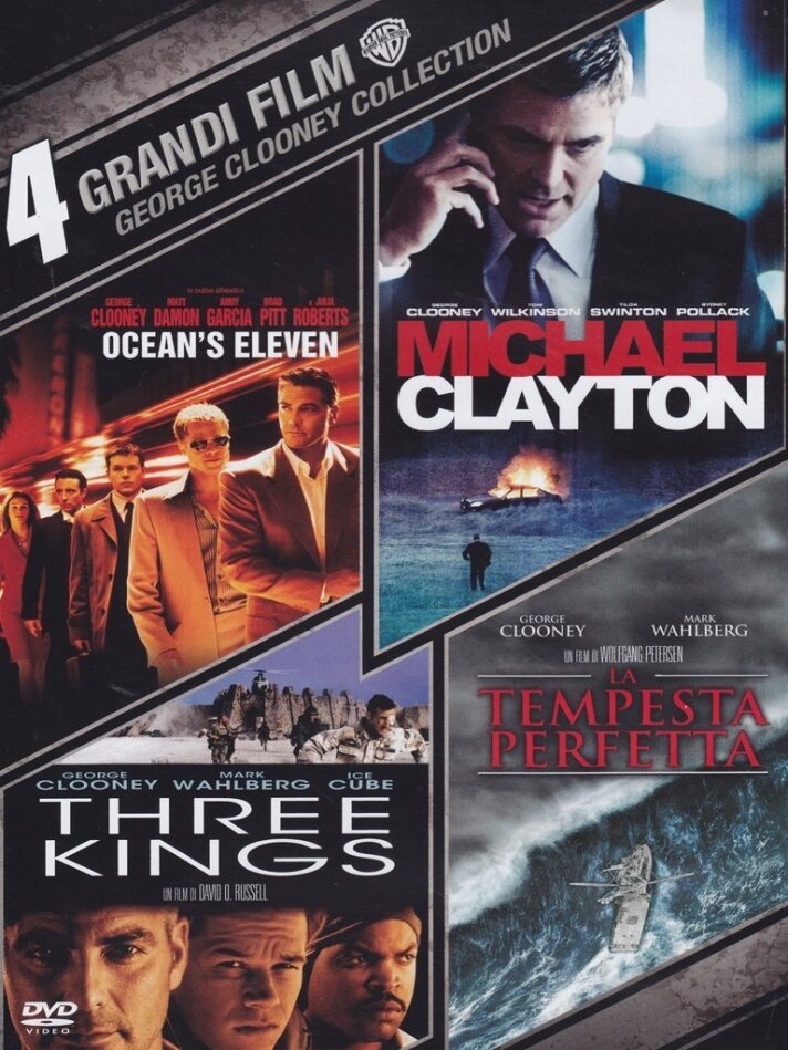 4 Grandi Film - George Clooney Collection 4 DVDs