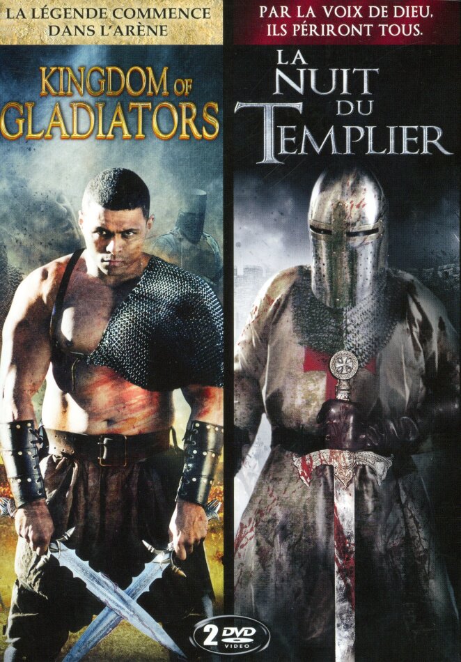 Kingdom of Gladiators / La nuit du Templier 2 DVDs