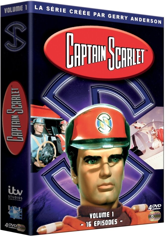 Captain Scarlet - Vol. 1 4 DVD