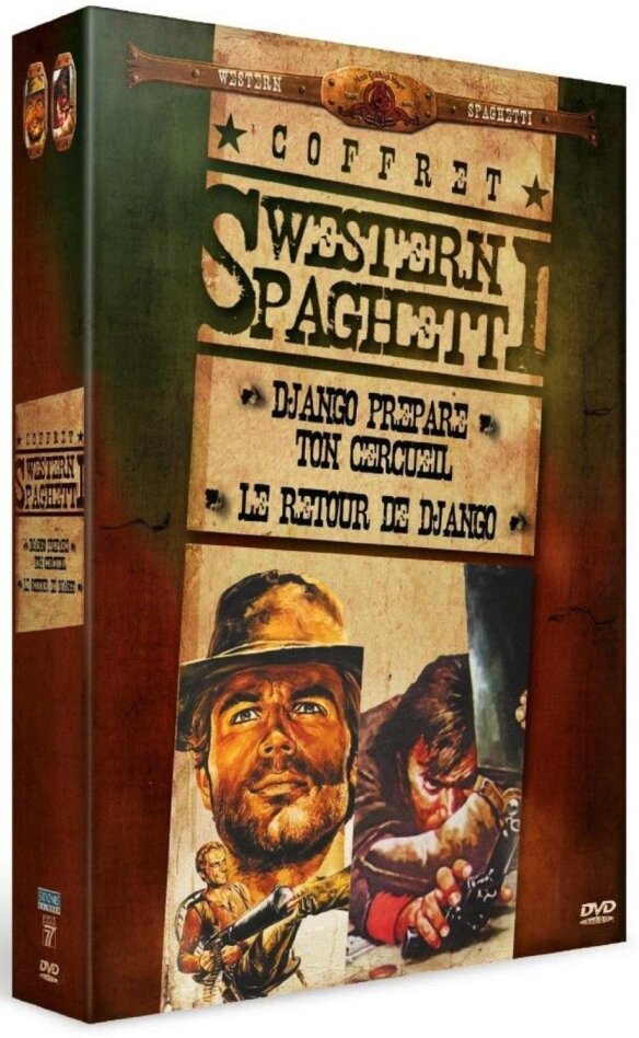 Coffret Western Spaghetti - Django, prépare ton cercueil / Le Retour de Django 2 DVDs