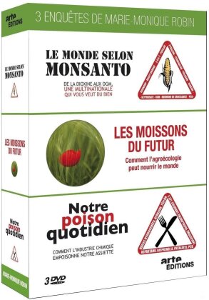 Le monde selon Monsanto / Les moissons du futur / Notre poison quotidien (2008) (3 DVD)