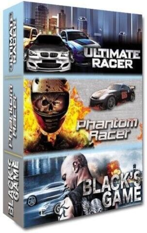 Coffret Voiture - Ultimate Racer / Phantom Racer / Black's Game 3 DVDs