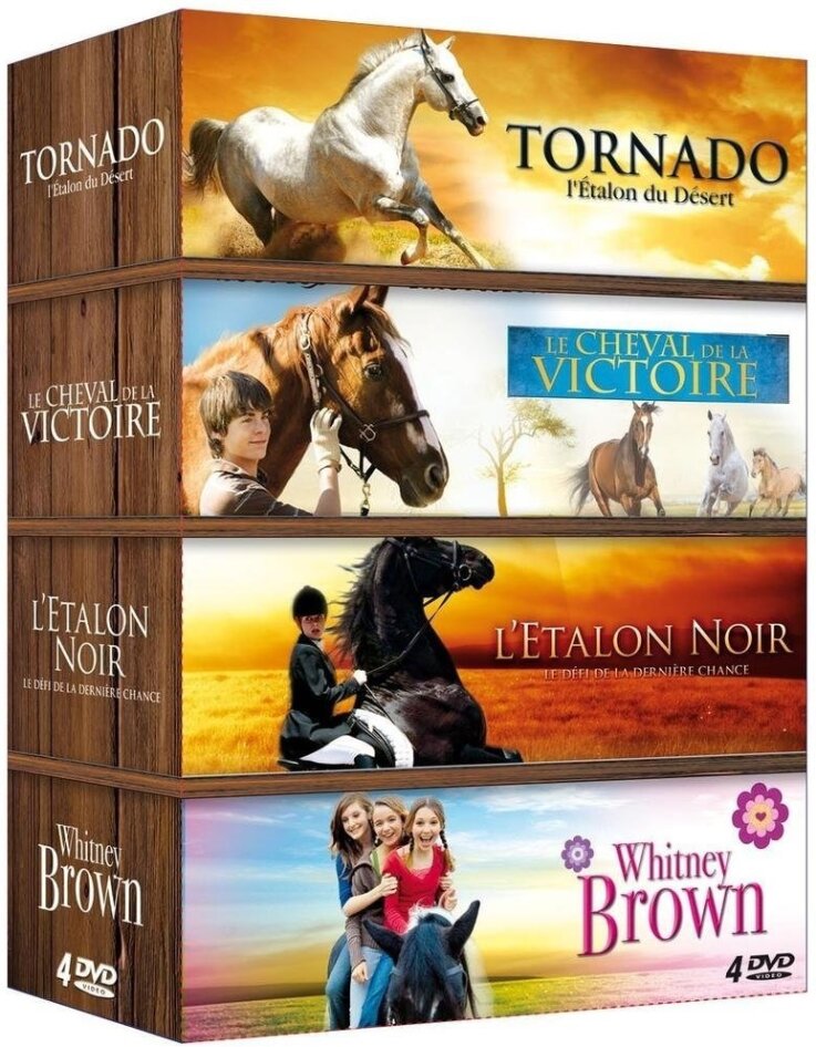 Coffret Cheval - 4 films 4 DVD