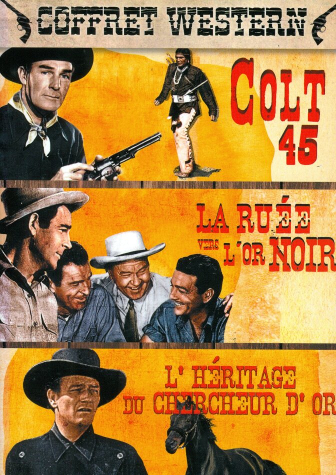 Coffret Western Coffret, n/b, 3 DVD