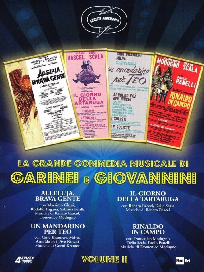 La grande commedia musicale di Garinei e Giovannini - Vol. 2 3 DVDs