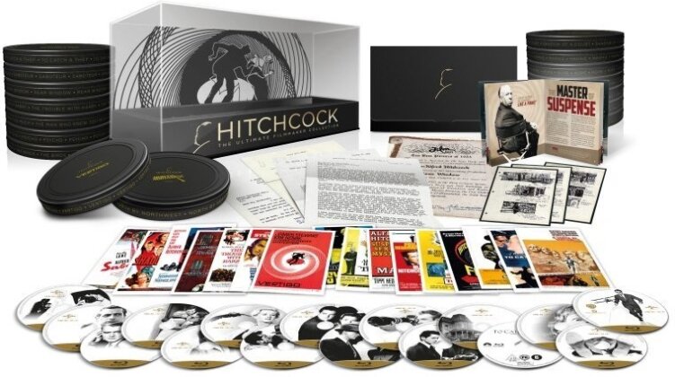 Alfred Hitchcock - The Complete Collection 16 Blu-rays
