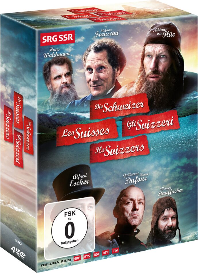 Die Schweizer - Les Suisses - Gli Svizzeri - Ills Svizze 4 DVDs