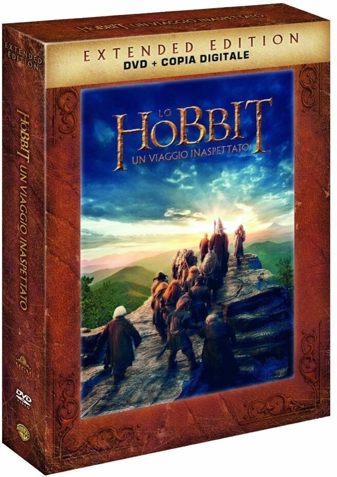 Lo Hobbit - Un viaggio inaspettato (2012) Extended Edition, 5 DVDs