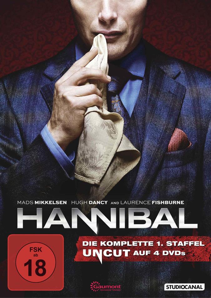 Hannibal - Staffel 1 Uncut, 4 DVDs