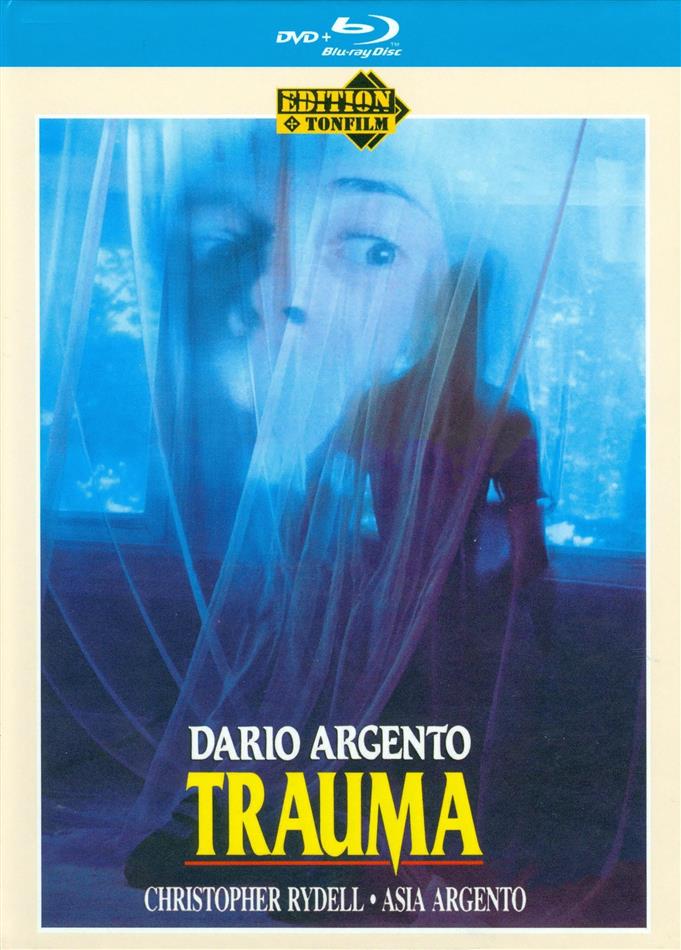 Trauma (1993) Cover A, Limited Edition, Langfassung, Mediabook, Uncut, Blu-ray + DVD