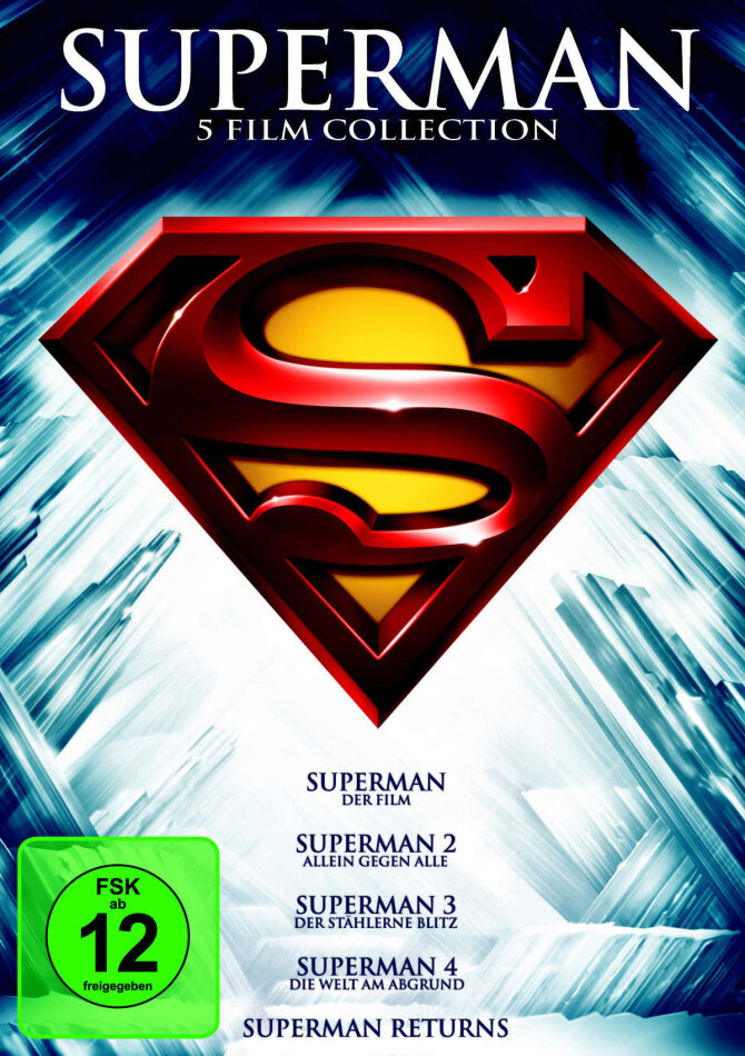 Superman - Die Spielfilm Collection 5 DVDs