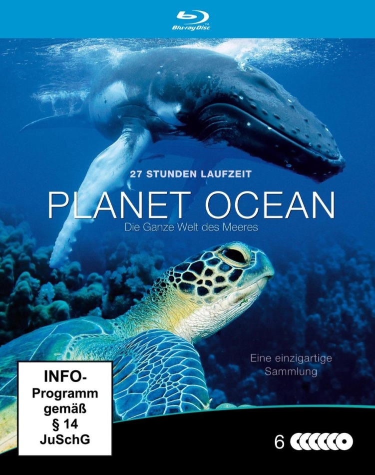 Planet Ocean - Die ganze Welt des Meeres Steelbook, 6 Blu-rays